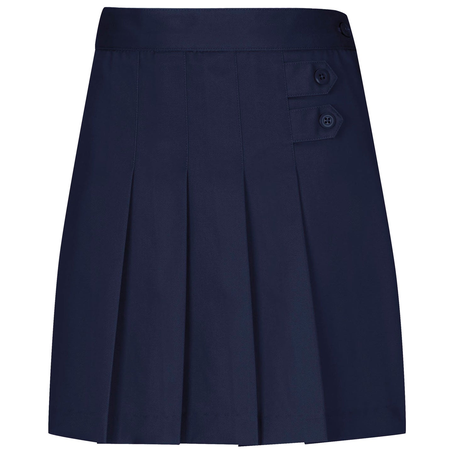 Girls Stretch Pleated Tab Scooter - NAVY - SPECIAL ORDER!