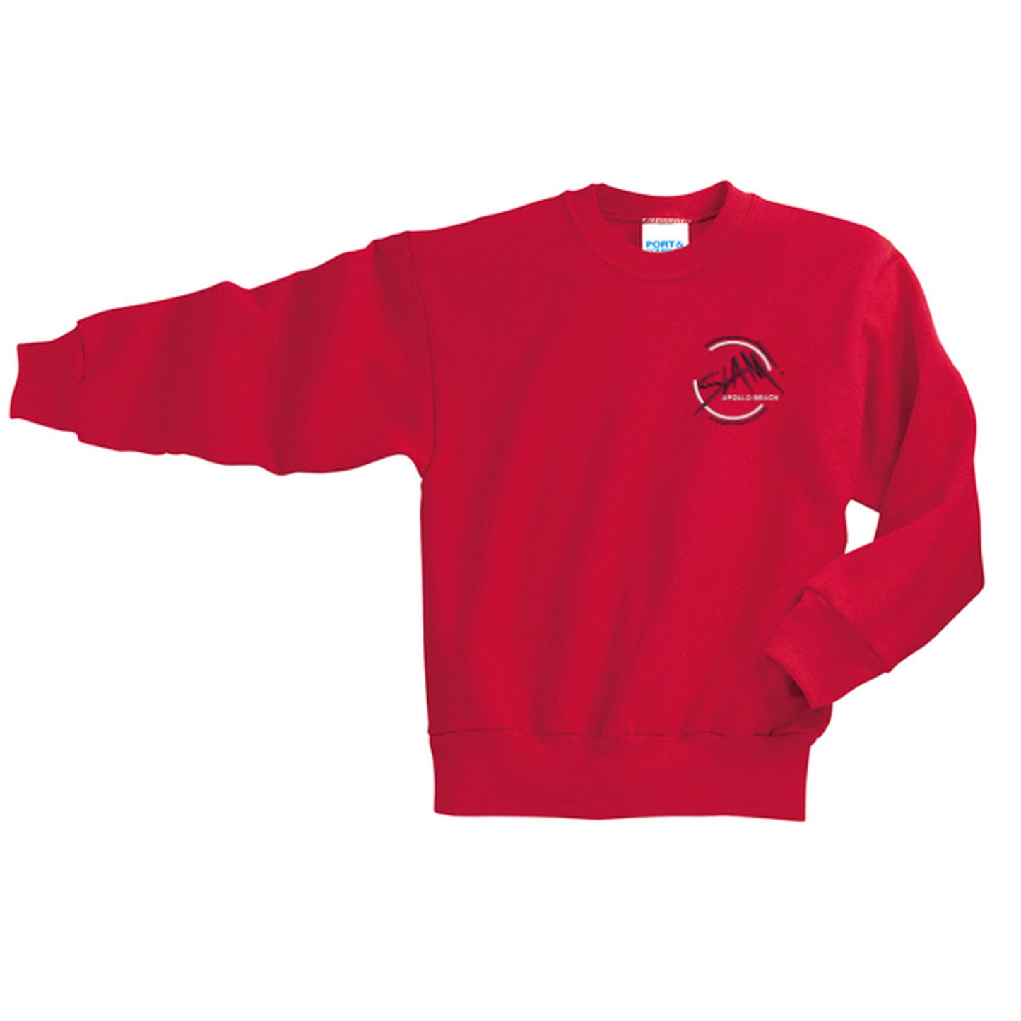Slam! Apollo Elementary Fleece Crewneck Sweatshirt