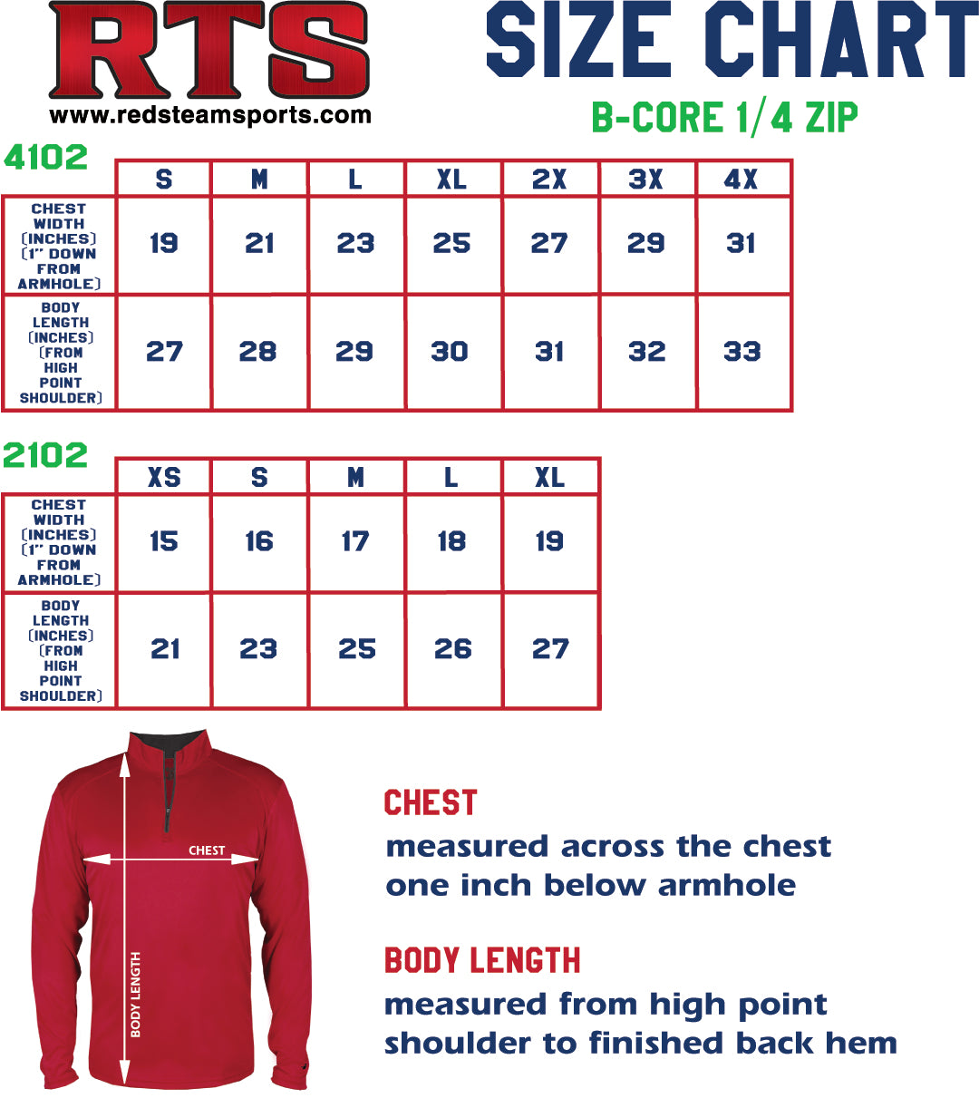 Slam! Tampa Elementary Drifit 1/4 Zip